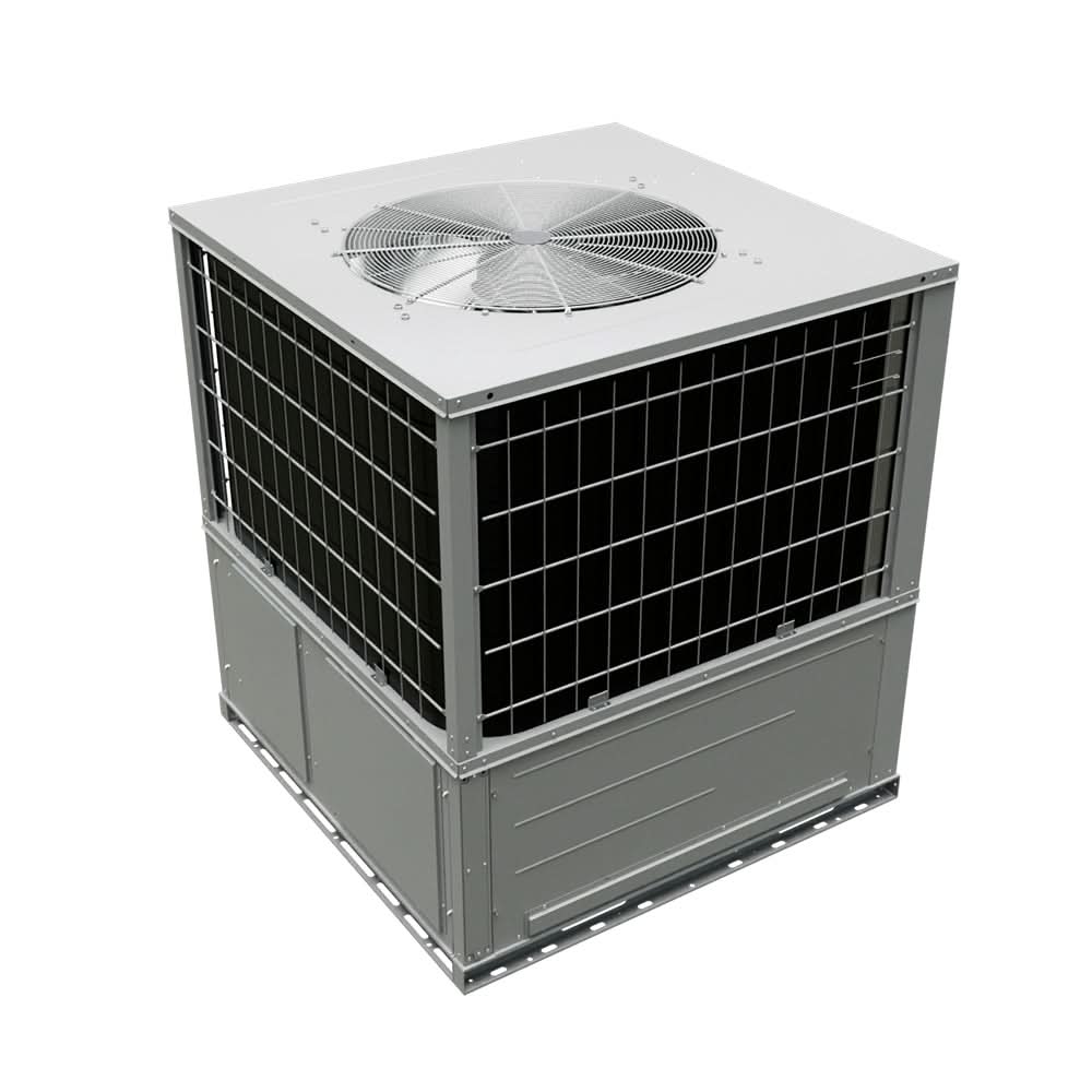 central air conditioning package unit for residential HVAC heating and cooling system outdoor condenser unit