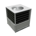 central air conditioning package unit for residential HVAC heating and cooling system outdoor condenser unit