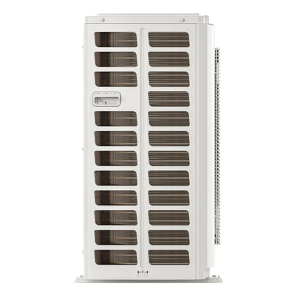 Painted galvanized steel cabinet on MRCOOL VersaPro 2nd Gen 2 ton heat pump condenser