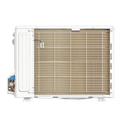 Painted galvanized steel cabinet on MRCOOL VersaPro 2nd Gen 4 ton heat pump condenser